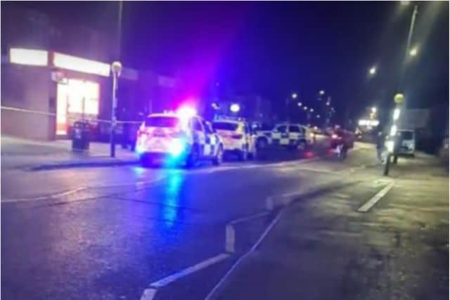 Man rushed to hospital after stabbing outside Doncaster pizza takeaway