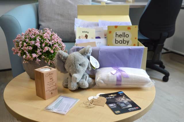 The contents of the HOPE box