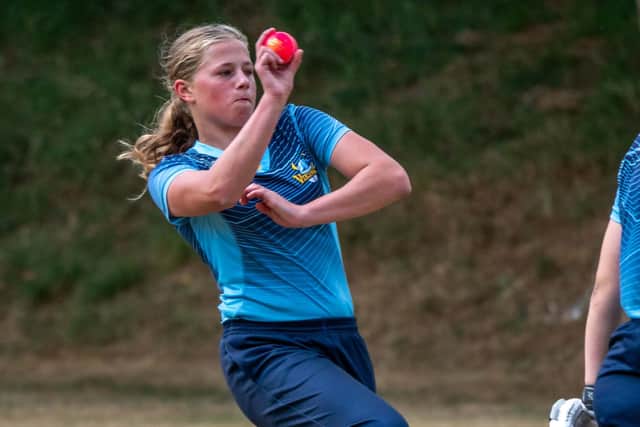Lucy Randle-Bissell plays for Doncaster Town Women's first XI and has also represented Yorkshire. Photo: Paul Bailey.