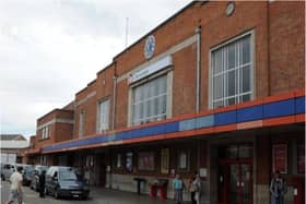 Doncaster Railway Station.