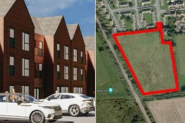 Esh Construction Ltd want to build 66 affordable houses, two retirement-living bungalows and a multi-storey retirement complex off Highfield Road in Askern