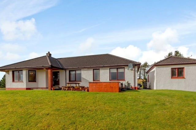 This four bed property boasts amazing coastal views, as well as the spectacular mountains of Wester Ross and the Torridons. Described as an "ideal home". Available for offers in the region of 270,000 GBP
