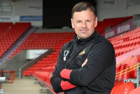 Richie Wellens is announced as the new manager of Doncaster Rovers. Picture: Andrew Roe/AHPIX