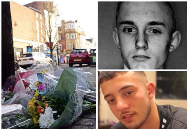 Ryan Theobald and Janis Kozlovskis died when violence flared in Doncaster in January.