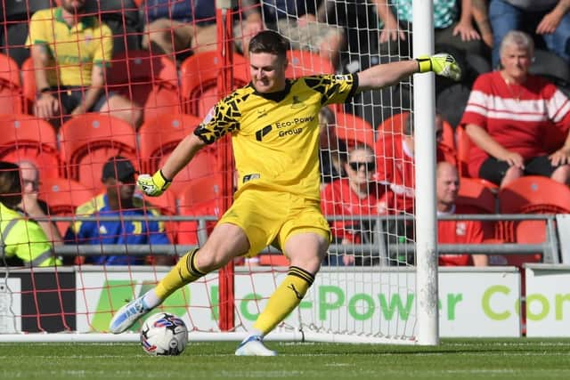 Doncaster Rovers stopper Ian Lawlor.