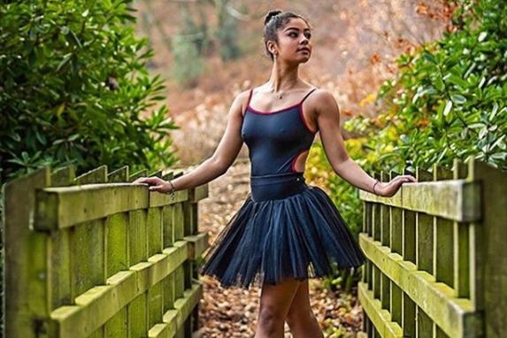 What a beautiful ballerina captured by @atmospheric_images