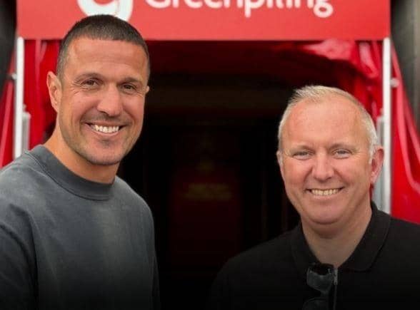 Richard Wood and Matt Hamshaw. Pic: RUFC/X.