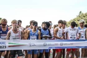 William Aitken, second from left, need to raise £2,200 to compete at the World University Games.