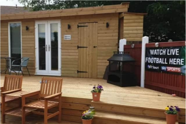 The backyard bar promises live football. (Photo: TripAdvisor)
