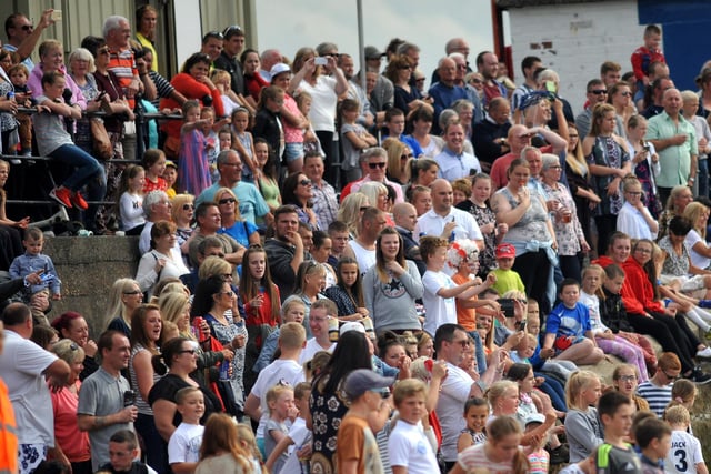 Some of the crowd at the Raft Race event five years ago. Are you pictured?