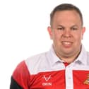 Doncaster Rovers physio Karl Blenkin.