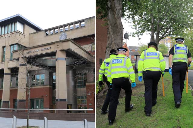 Sheffield Crown Court, pictured, has heard how two teenage drug-dealers have been spared from custody after they have both suffered personal traumas.