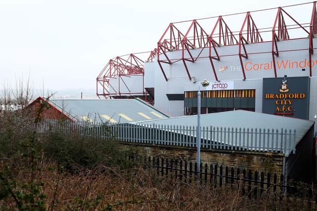 Valley Parade, Bradford. (Photo by Clive Brunskill/Getty Images)