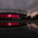 The London Stadium, home of West Ham. (Photo by Justin Setterfield/Getty Images)