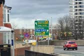 Emergency services are at the scene at Balby Flyover.