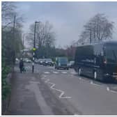 Councillors say the move has casued traffic chaos in Sprotbrough.