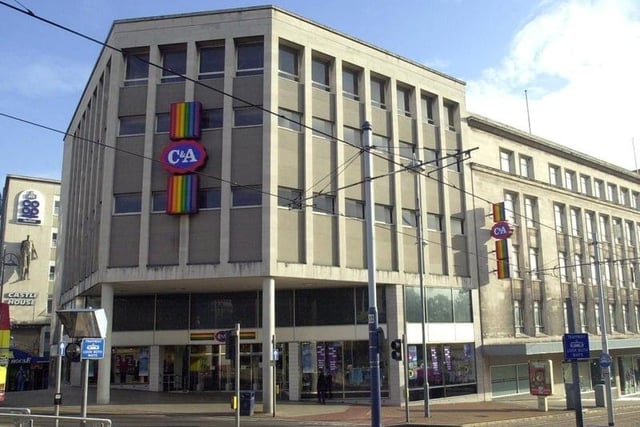 Sheffield's former C&A store, which later became Primark.