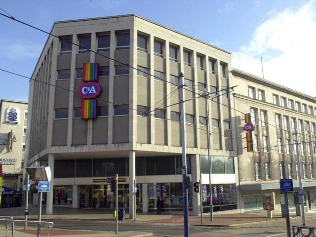 Sheffield's former C&A store, which later became Primark.