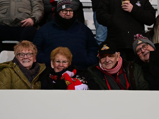 Doncaster Rovers moved back into the top three with victory at Morecambe.