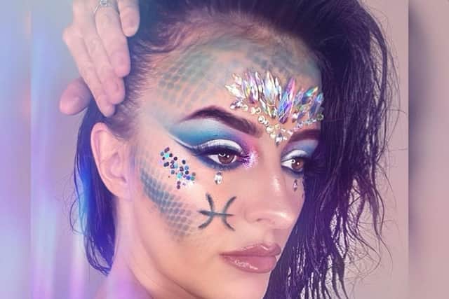 Charlotte Collins has been creating fun looks at home during lock down.