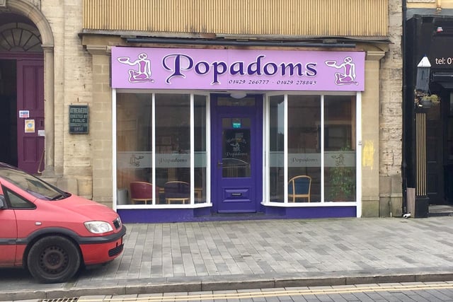 Super quick service and tasty hot food was one visitor's description of Popadoms located in Church Street in Hartlepool. It came in at number 3 on Tripadvisor's top ten for the town.
