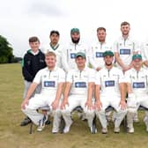 Hatfield Town Cricket Club. Back (l-r) Owen Young, Greg Fairhurst, Antony Garrigan, Luke Cockburn, Connah Pattison, Alec Elliott and James Stewart. Front (l-r) Phil Fletcher, Ellis Pattison, James Winstanley, Blake Blythe and Arron Horsfield.