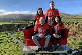 The Look North team are heading out on the Big Summit Sofa Challenge.