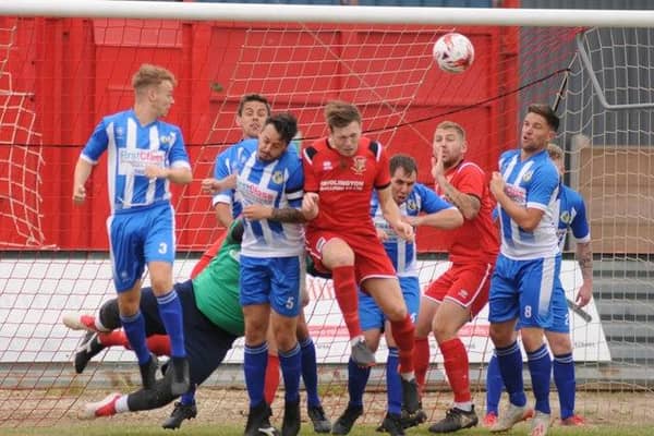 Thorne Colliery in action at Bridlington. Photo: Dom Taylor