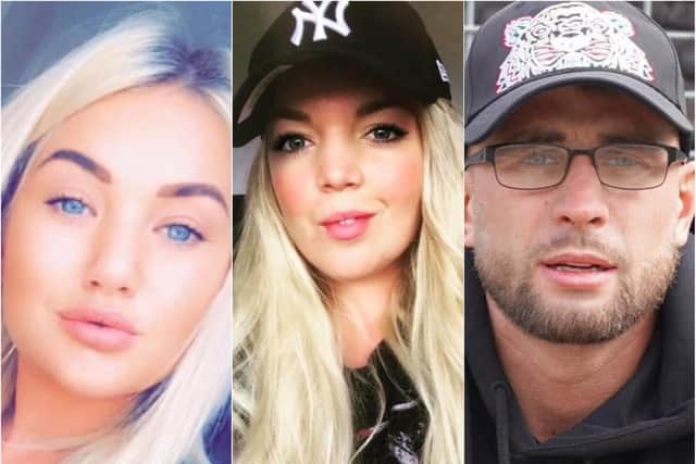 Natalie Wilkinson, Natasha Stones and Lewis Brown were instrumental in reuniting Kelly with her dogs.
