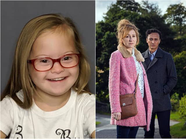 Melissa Lockwood's daughter Francesca was born with Down's Syndrome and she says a storyline in Emmerdale where Laurel and Jai choose to terminate a baby is sending out the wrong signals. (Photo: ITV).