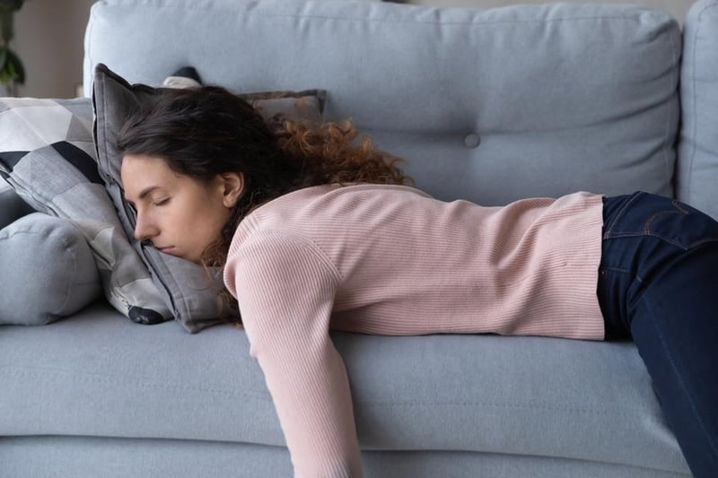 Feeling fatigued is typically an early symptom of coronavirus, occurring within the first seven days. It usually occurs alongside headaches and loss of smell, and can last for several weeks in some cases.