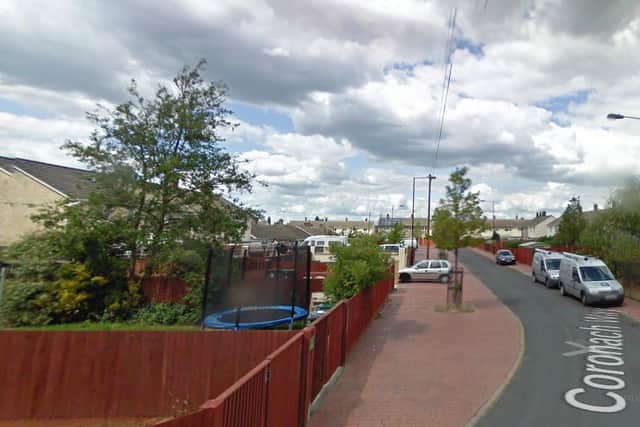 Coronach Way in New Rossington where the firearms incident took place