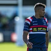 Maliq Holden crossed for Doncaster Knights in the defeat at Coventry (Picture: Tony Johnson)
