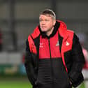 Grant McCann saw his side concede a late equaliser at Salford. (Picture:Andrew Roe/AHPIX LTD).