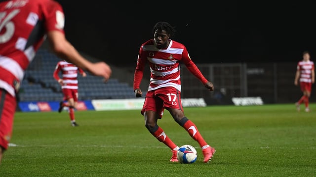 Taylor Richards was excellent for Rovers against Shrewsbury Town