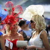 Ladies Day at Doncaster Racecourse.