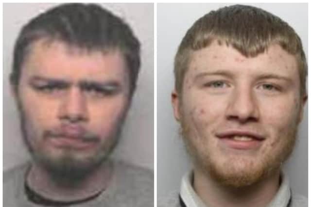 Paul and Keiron McGarrigle have been jailed after a police officer was attacked and chaos on the railways.