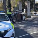 Emergency services were called to Hexthorpe following the collision yesterday afternoon.