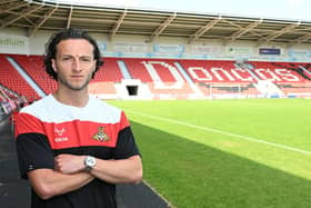 Doncaster Rovers have signed ex-Hartlepool United defender Jamie Sterry.