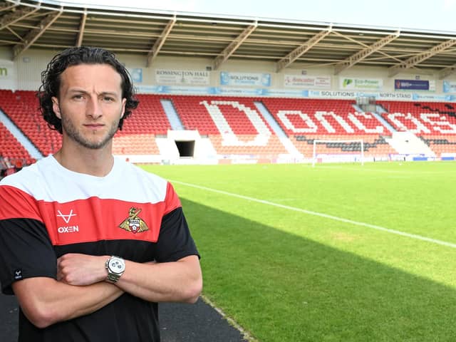 Doncaster Rovers have signed ex-Hartlepool United defender Jamie Sterry.