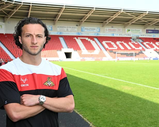 Doncaster Rovers have signed ex-Hartlepool United defender Jamie Sterry.