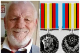 Gordon Coggon is set to receive a Nuclear Test Veteran medal after a long fight for recognition.