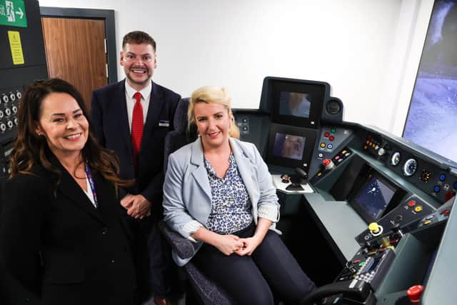 Shadow Transport Secretary Louise Haigh visits Hull Trains