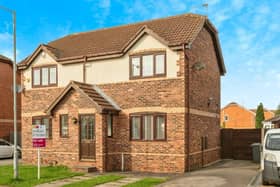 A two-bed semi-detached home for sale currently in Alder Holt Close, Armthorpe, priced at £140,000.