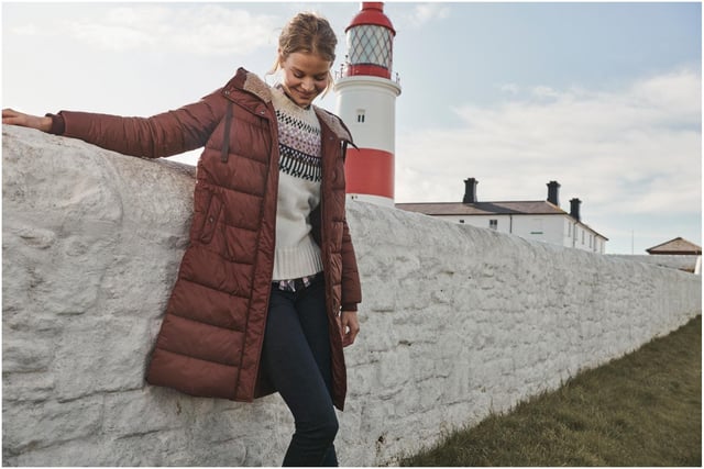 The Barbour Cassins quilt jacket from the Coastal collection.