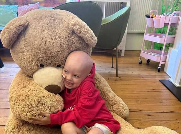 Harper, who has benefitted from the support services provided by Candlelighters.