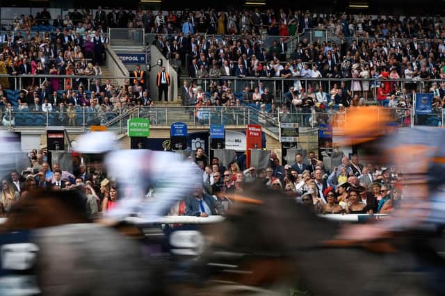 Crowds at Doncaster. Photo by George Wood/Getty Images