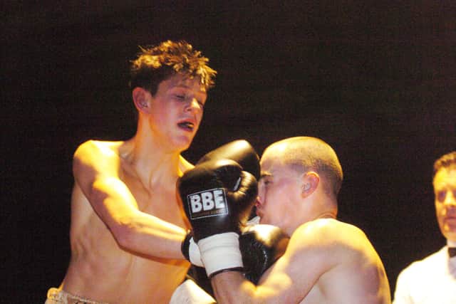 Jamie McDonnell early in his pro career