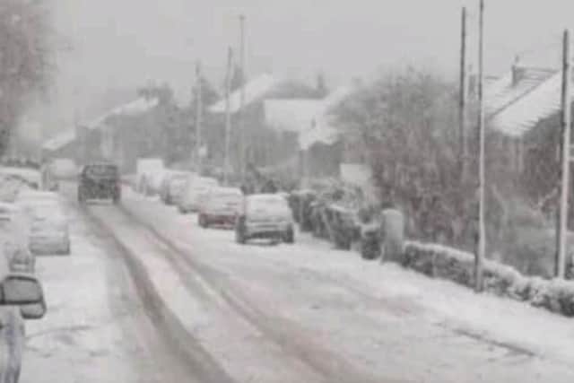 Doncaster has woken up to a covering of snow this morning.