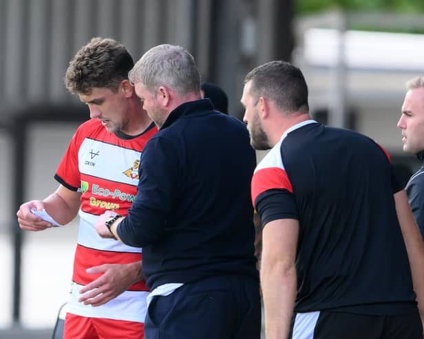 Doncaster Rovers boss Grant McCann changes tactics in the defeat to Newport County.